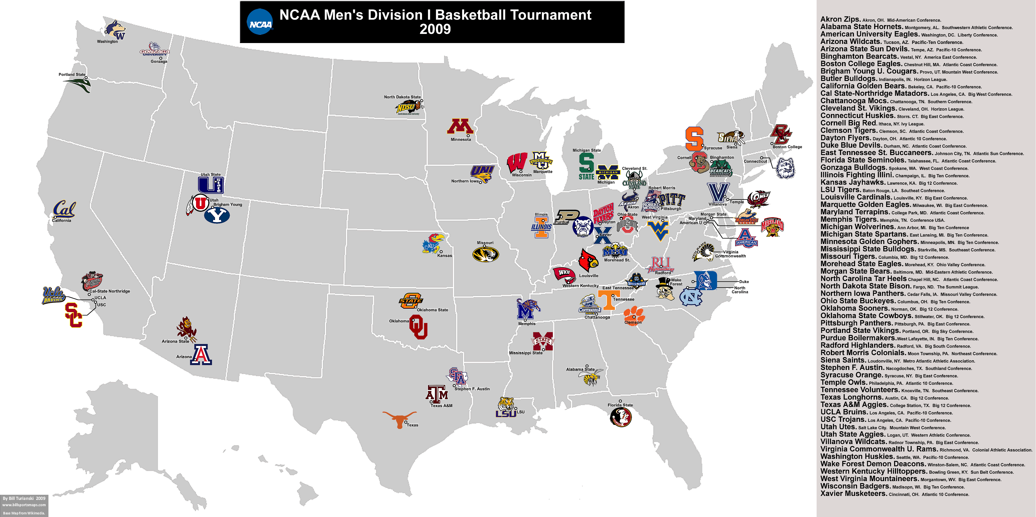 how many teams in the ncaa mens basketball tournament
